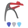 Guitar Capo with Pick Holder Zinc Alloy Acoustic Guitar Tone