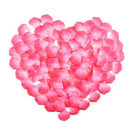 1000 Pcs Silk Pink Rose Petals for Bedroom,Romantic Artificial Rose Petals,Fake Flower Petals Fake Rose Petals Confetti for Wedding,Bath,Bed,Party, Birthday,Valentine's Day Table Decorations