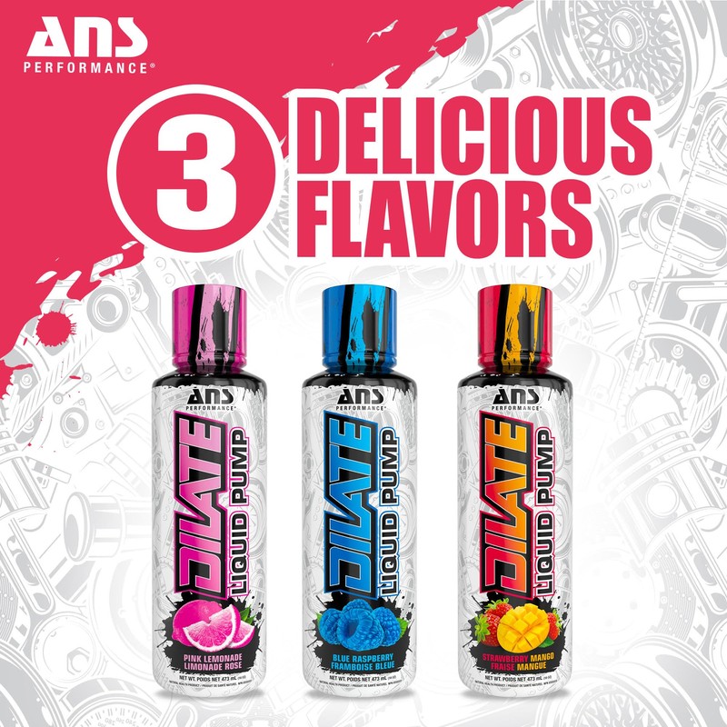 DILATE Liquid Strawberry Mango 16oz