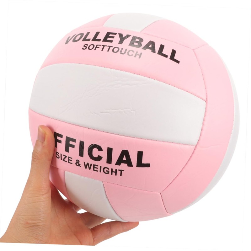 GRIRIW Soft Indoor Volleyball for Sports Training Competitions Durable Resilient
