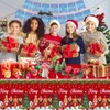 2Pcs Christmas Party Table Cover Table Cloth,137 * 274cm Christmas