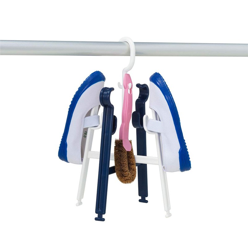 Sekisuijushishoji Shoe Stand SK-1WR White & Royal Blue