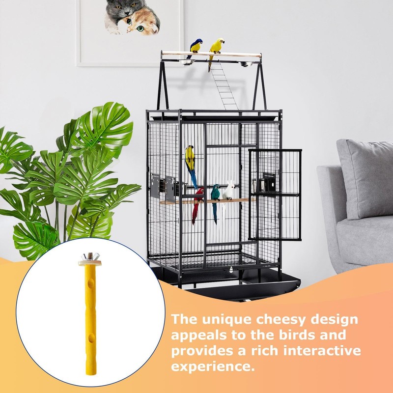 Flat Perches for Bird Cages | Cheese Wooden Bird Perch