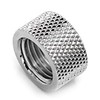 Barrow G1/4" Female to Female Extender Fitting, 10.5mm, Silver Shiny