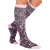 Cherokee Printsupport - Calcetines de apoyo para mujer de 10