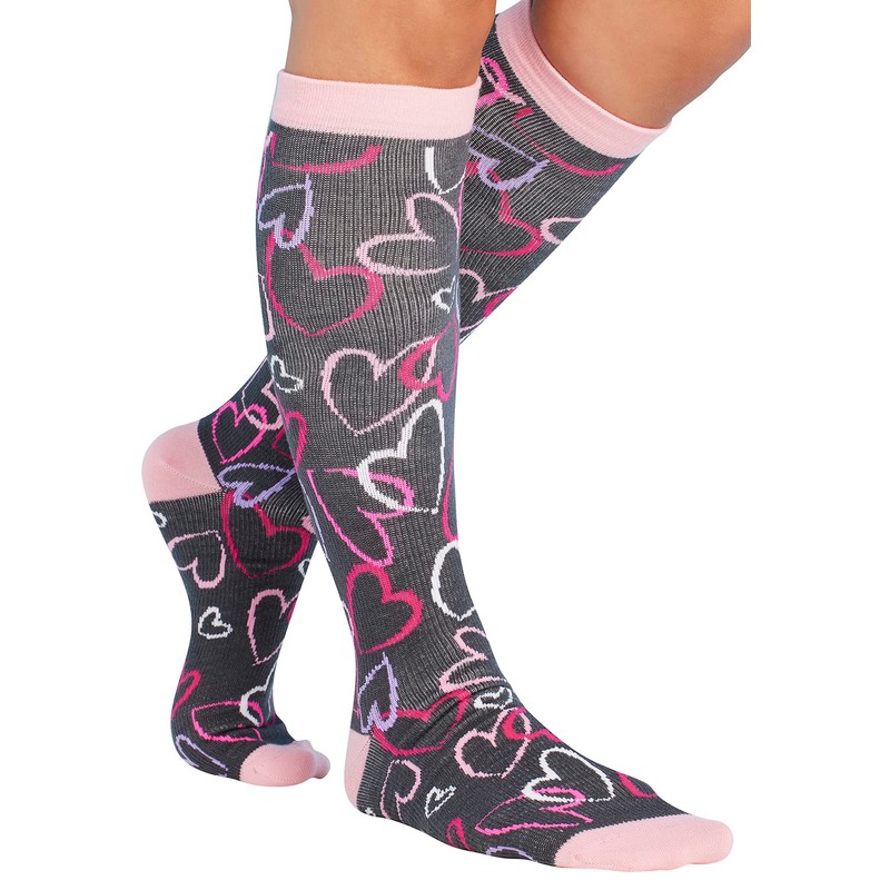 Cherokee Printsupport - Calcetines de apoyo para mujer de 10