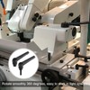 sourcing map 4pcs Clamping Lever Adjustable Handle Set Metric M5