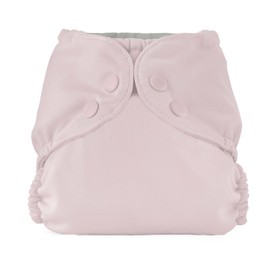 Esembly Cloth Diaper Outer, Waterproof Swim Cloth Diaper Cover, Leak-Proof and Breathable Layer Over Prefolds, Flats or Fitteds, Reusable with Snap Closure - Size 2 (18-35lbs), Amethyst