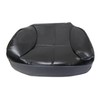 NLQR Replacement Driver Bottom Seat Cover Microfiber Leather Dark Gray