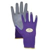 Garden Works Weeders Gardening Gloves, Medium, Purple