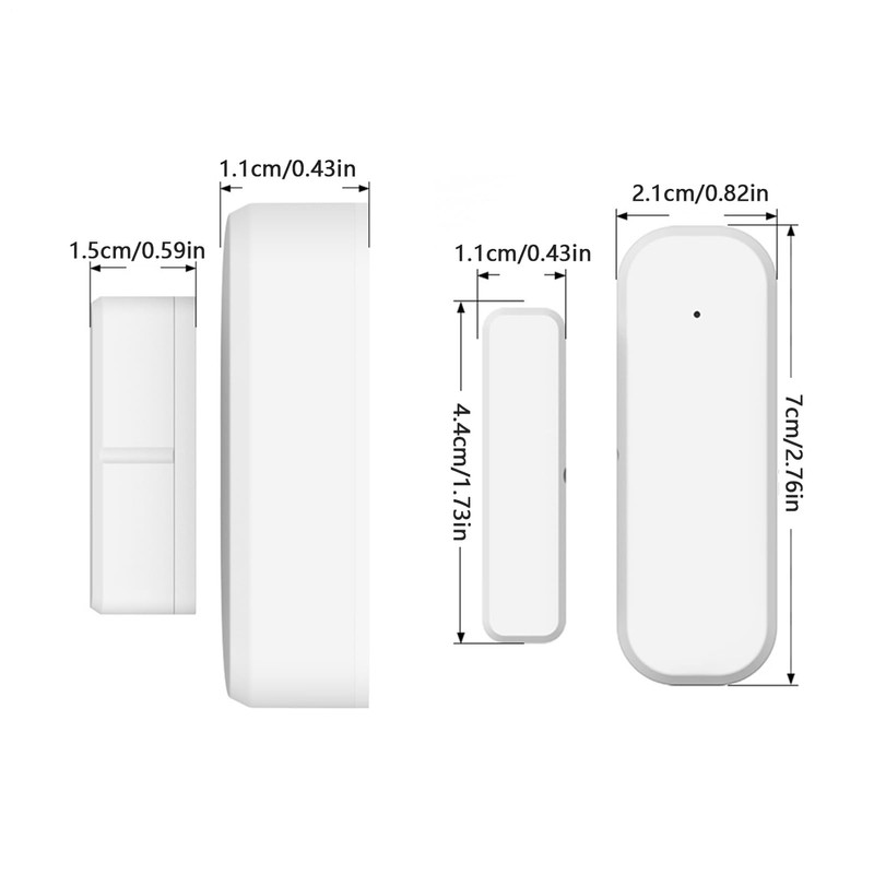 Smart Door Sensor, Smart Door Window Sensor Alarm, Home Security