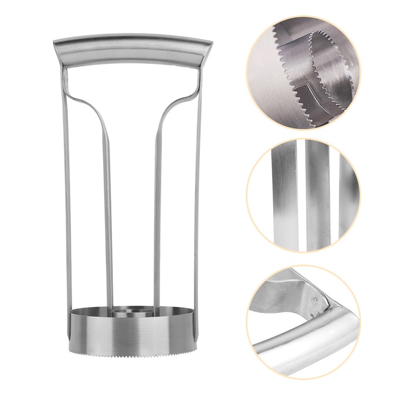 Stainless Steel Pineapple Peeler Cutter Fruit Slicer Core Remover Kitchen