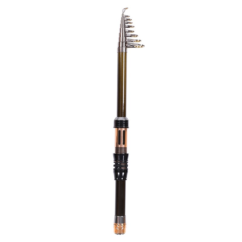 Protable Super Hard Carbon Fishing Rod Ultrashort Section Mini Telescopic