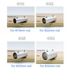 19mm Stainless Steel Pipe Fitting Straight Pipe Rod Connector for