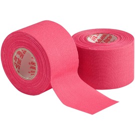 Mueller Athletic Tape, 1.5" X 10yd Roll, Pink, 2 pack