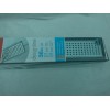 Oatey Designline 36”Stainless Steel Linear Shower Drain w/Square Pattern