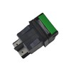 HY52 KEDU Equipment Push Button On/Off Switch 125/250V 20/12A 4Pins