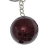 Komonee 10-Pin Bowling Keychain Tenpin Ball Key Ring Skittles Key