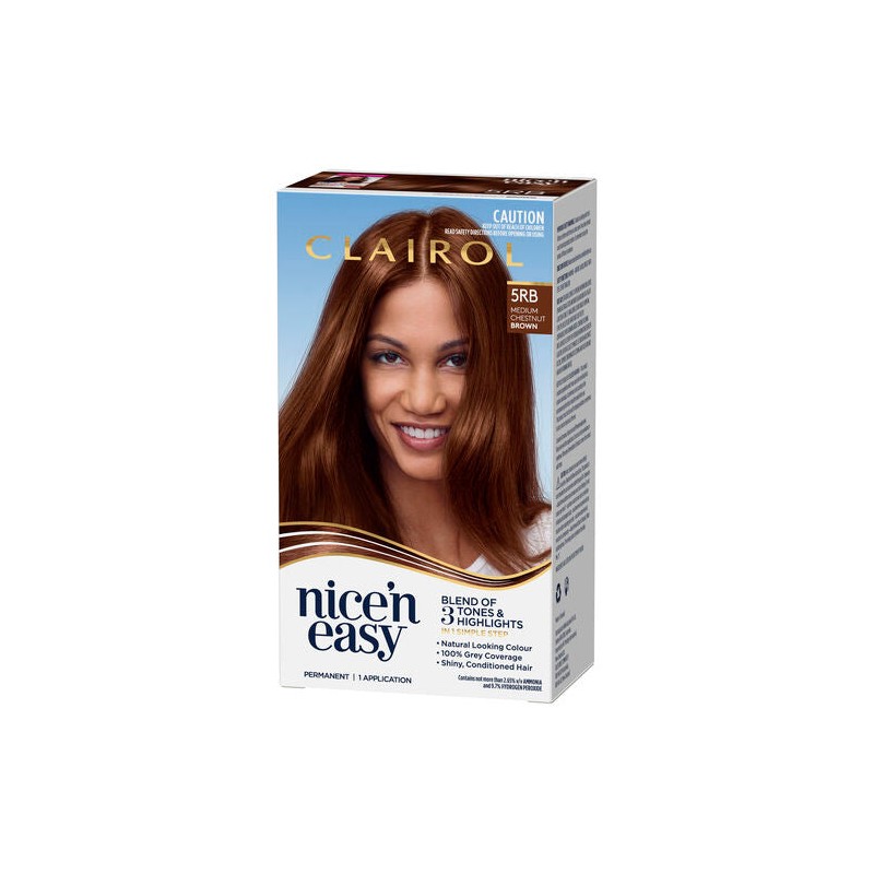 Clairol Nice 'N Easy 5RB Medium Chestnut Brown