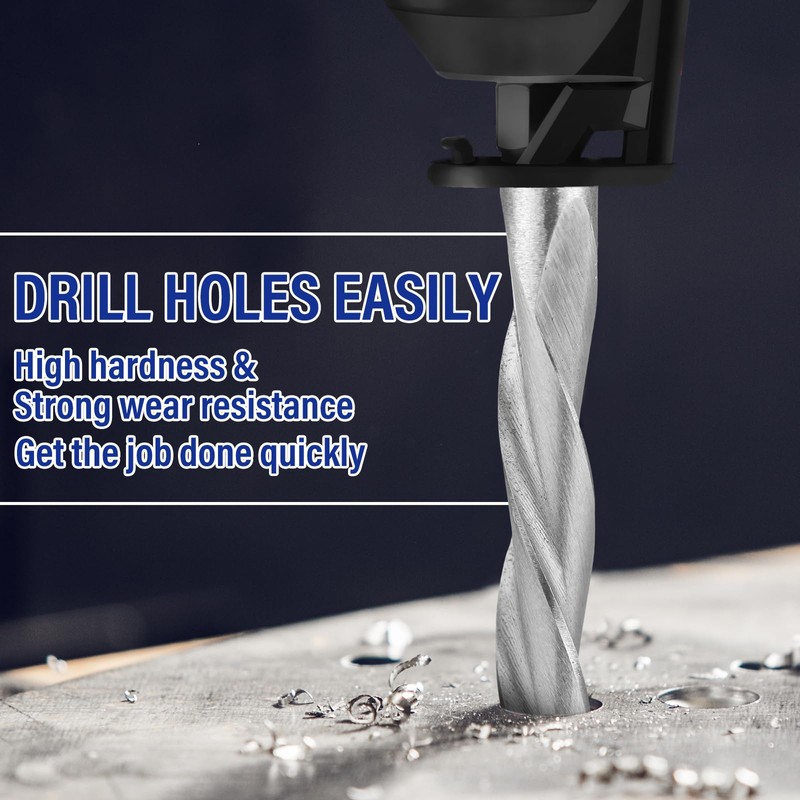 Tondiamo 100 Pcs Drywall Router Bits Drywall Drill Bits Guide