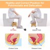 Unbranded Bamboo Toilet Stool, Wooden Squatting Potty Stool for Adults,