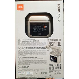 JBL TOUR Pro 2 True Wireless Smart Earbuds - Champagne Brand New Sealed Box