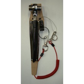 Kozuchi CE-15 Black Floor Leather Ratchet Holder with Can