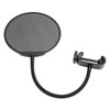 Microphone AntiSpray Filter Mesh Clip Flexible Neck Microphone Wind Screen