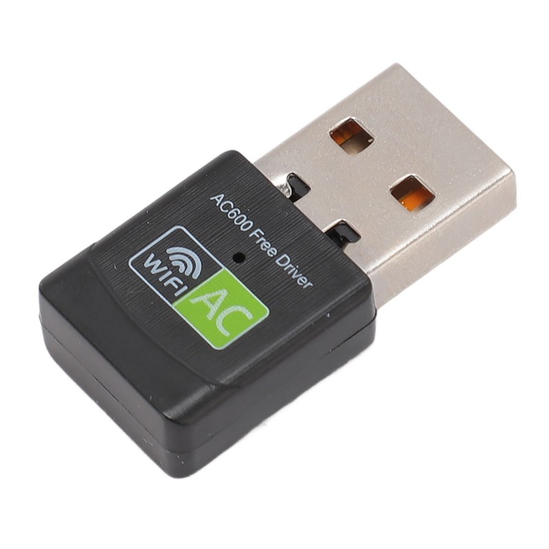 USB WiFi Adapter for PC 600Mbps 2.4G 5G Dual Band