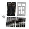 12 Way Fuse Box with Negative Terminals and Fuse Wire