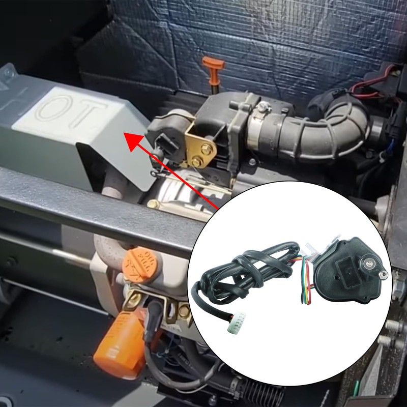 Stepper Motor Assembly 0G6453 0G6454 for GENERAC Guardian - Compatible