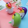 TOYANDONA Pack of 3 Inflatable Penguin Toy Soft Tumbler Inflatable