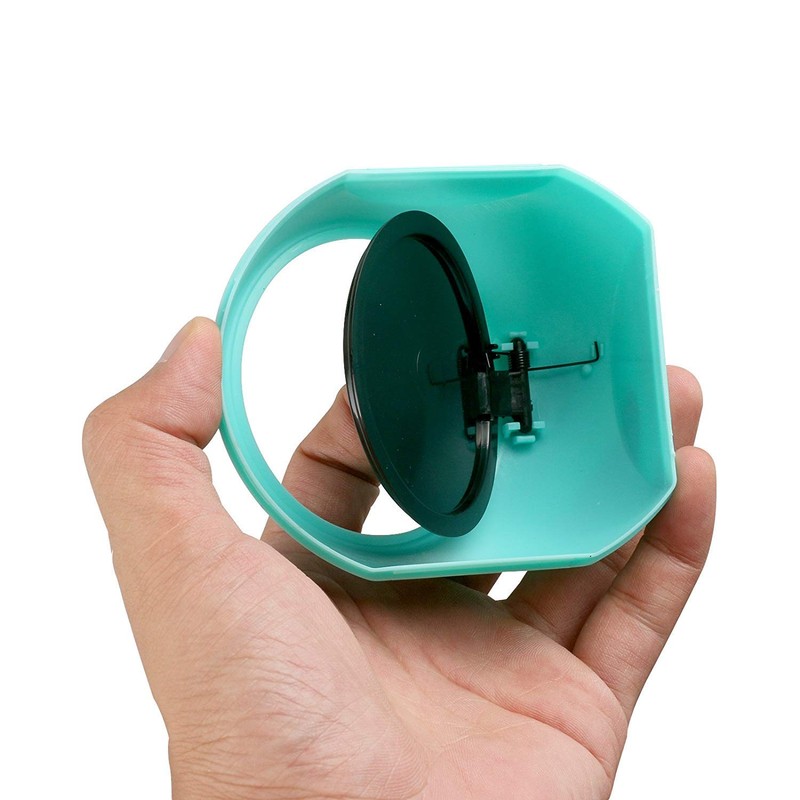 MRCARTOOL Mini Car Trash Can Plastic Garbage Bin 16x10x8CM Rubbish