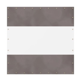 18 oz Heavy Duty Outdoor Clear Panel Curtain Waterproof PVC Polyester Weather Resistant Tearproof for Patios and GazebosColor: as Pic Color