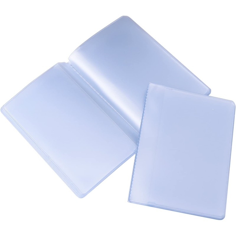 Plastic Wallet Insert Credit Card Holder Transparent (6 page 12