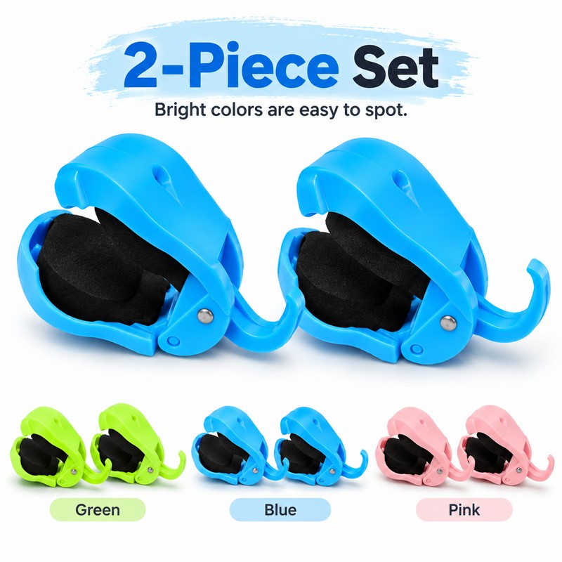 Fishing Rod Clips for Storage & Transport – 2-Pack Quick-Attach