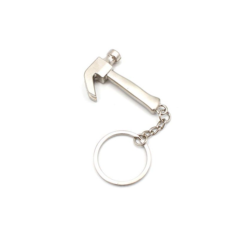 VmG-Store Miniature Tool Metal Keyring, Hammer