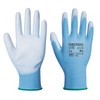 Portwest Unisex PU Palm Gloves (Blue_Medium)