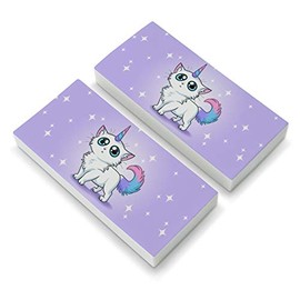 Cat Unicorn Eraser Set of 2