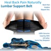 SUAVER Deluxe Neoprene Double Strap Back Support Adjustable Waist Trimmer