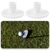 eMagTech 4pcs 25mm Rubber Driving Range Golf Tee Adjustable Height