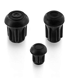 Royal RC Canes Compact & Durable 12.7mm Rubber Tip – Extra Small Replacement Tip for Walking Canes & Stick – Reliable Grip for Men & Women, Ideal for Daily Use on Most Standard Canes