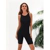 ATTRACO Athletic One Piece Swimsuits for Women Boyleg Swimwear Racerback