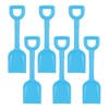Childrens Kids Small 24cm Plastic Beach Spades - Blue -