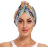 Toalla de microfibra para el cabello con botones absorbentes y