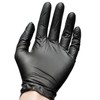 DuraBasic Heavy Duty Black Nitrile Gloves - 6 Mil Thickness,