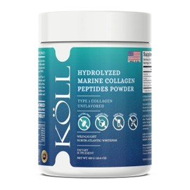 K?LL K?LL Marine Collagen Peptides Powder, Unflavored & Sugar-Free | 10,000mg Hydrolyzed Collagen Supplements | Wild-Caught Sourced, Non-GMO & Zero Preservatives Type 1 Collagen for Bone & Skin Health