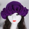 ROYALEAD Handmade Crochet Bucket Hat for Woman Teen Outdoor Commute