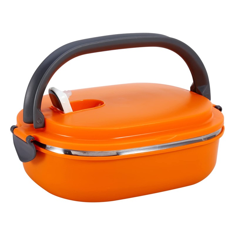 Stainless Steel Bento Box, Leakproof Lunch Box with Handle Insulated