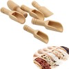 1/2/4/10 PCS Wooden Small Little Mini Scoop Salt Sugar Coffee